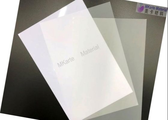 Adhesie 0.76mm van de Laminerings niet Inkt Inkjet-het Blad van pvc