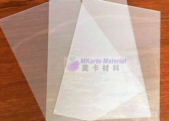 Adhesie 0.76mm van de Laminerings niet Inkt Inkjet-het Blad van pvc
