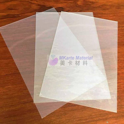 Niet het Lamineren 0.58mm Inkjet het Blad van pvc met 2 Drukbladen plus 1 Middenkernblad