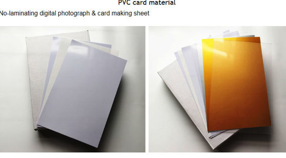 Smart Card-Materiaal die niet Inkjet-Blad voor Normale Kaartproductie lamineren