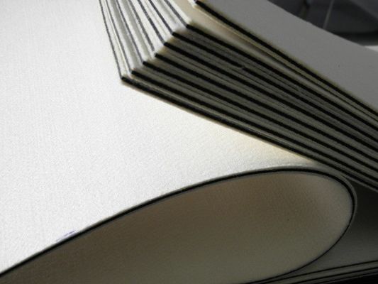 3mm de Zwarte Wollen Gelamineerde PadFor Lamineerder van de de Kaartpers van pvc