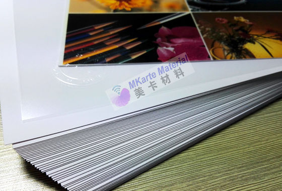 Geen Barstserigrafie die 35 Dyne 0.12mm drukken pvc-Kernblad