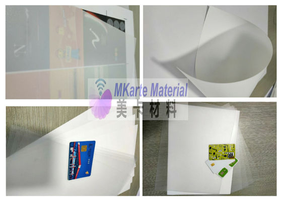 ISO9001 het transparante 0.10mm 0.80mm Plastic Blad van PC