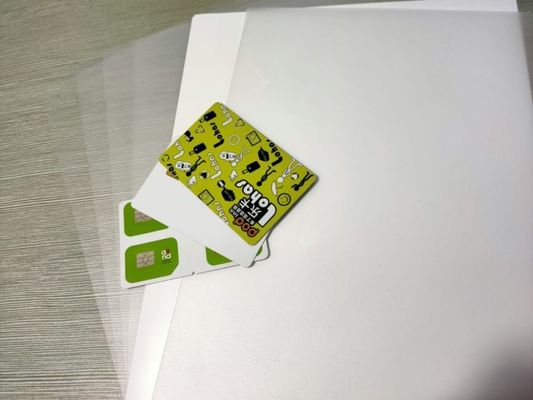 295*480mm het Lage Vicat Plastic Blad van PC voor IC-Kaartenproductie Zonder contact