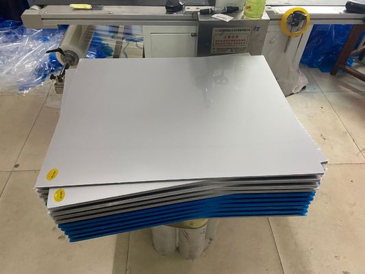 Platen van het de Dikte ultra Glanzende Staal van laminerings de Plastic Kaart Materiële 0.6mm 0.8mm 1.0mm
