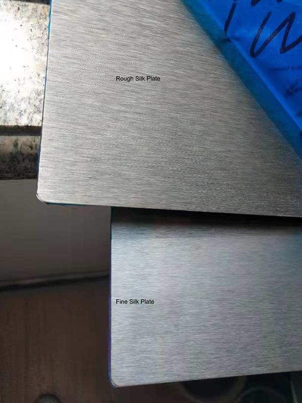 A4 Grootte Gelamineerde Staalplaat 0.6mm Licht Matte Finish Anti Scratch