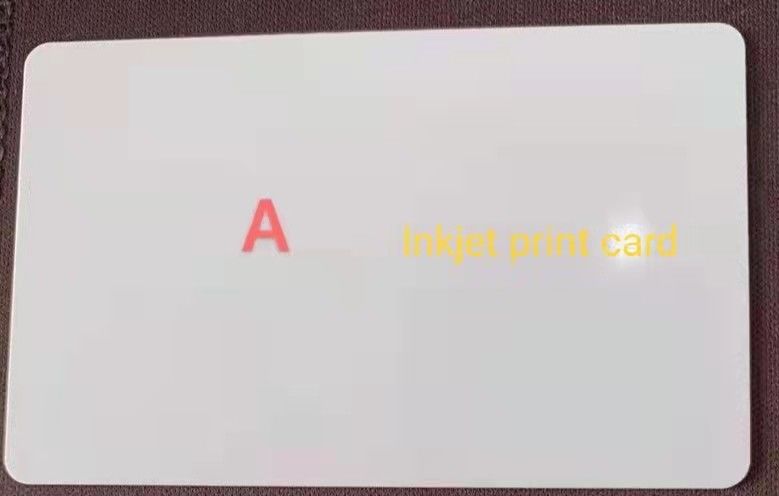 Thermisch afdrukbaar Pvc-blankschild Cr80 54*85,6 mm Voor kaartproductie