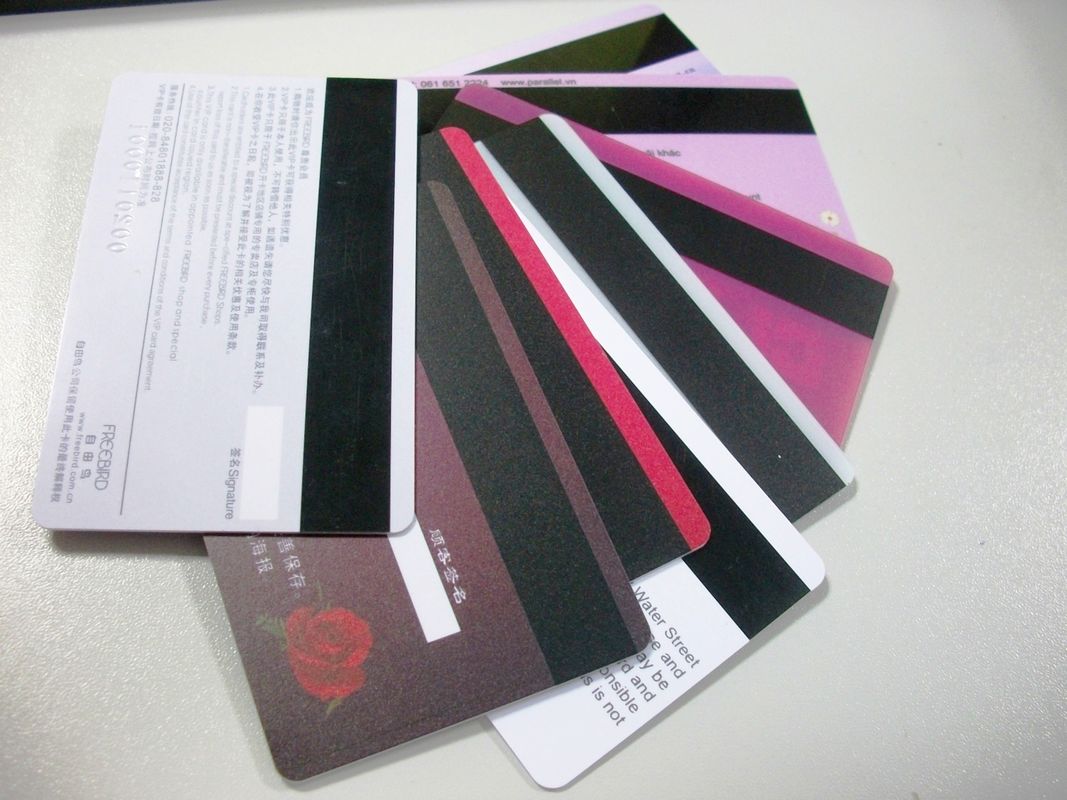 Rpvc overladen 0,06 mm HICO / LOCO Strips Card Film Magnetische strook voor loyaliteitskaarten