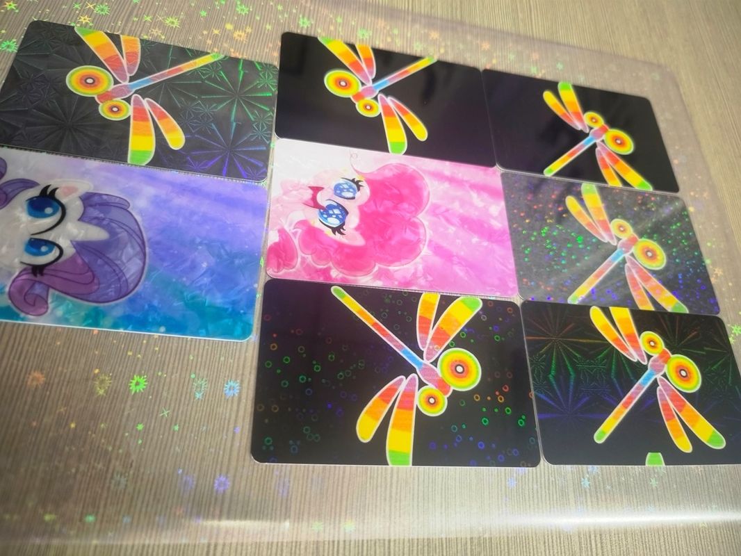 Hologramoverlay voor speciale kaarten / Laser Film Film / PVC bedekte Ovelay / Laser Hologram