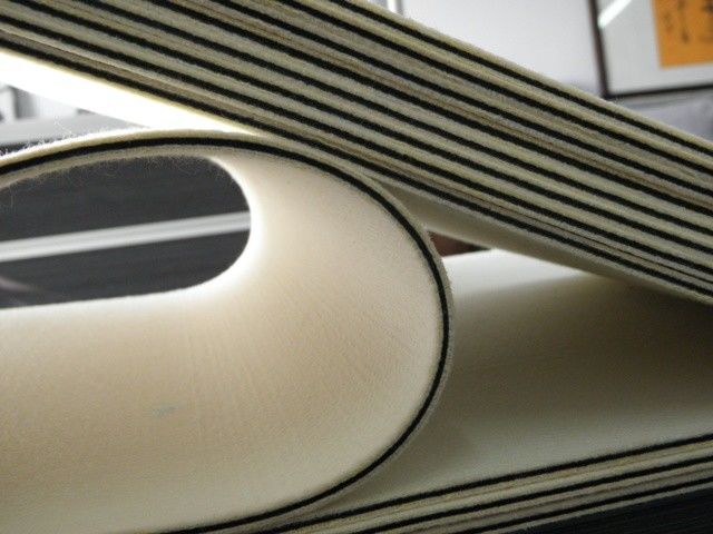 3 mm dikte Zwarte wolgevoel laminatie kussen Pad MRP-2 Voor PVC-kaart pers laminator