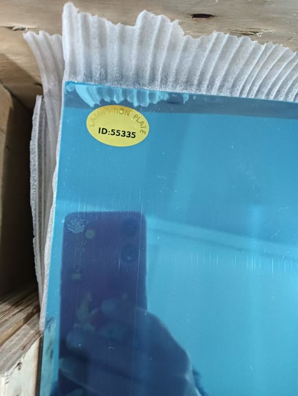 0.4-1.0 mm Dikte roestvrij staal 430BA gelamineerde stalen plaat met glanzende afwerking aan beide zijden voor smartcardproductie