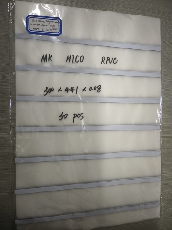 Glue coated magnetic strip card coating voor overlay 0.04-0.1mm van HICO LOCO lidmaatschapskaart