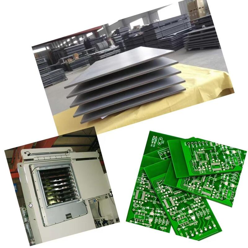 Massa-lamplaat en pin-lamplaat Printplaat PCB Lamineren Stalen plaat MKSP-PCB-400