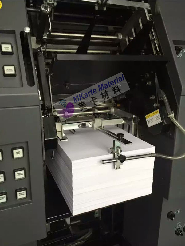 Van de drukpvc van MGI Digitale het blad mdp-MG-w witte/super witte A4/A3 grootte