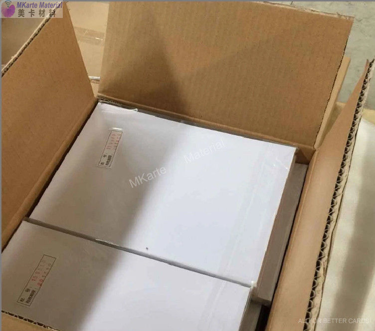 Het transparante Inkjet-van het de Kernblad van het Drukblad Witte Pvc Blad van Inkjet Transparante