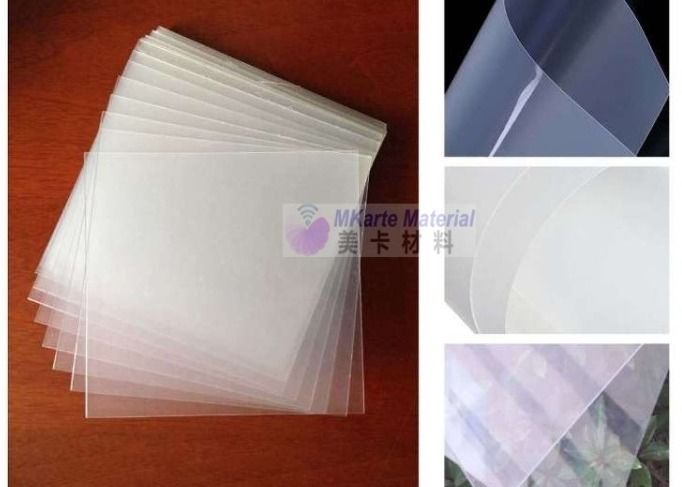 Mist van de het Blad Plastic Kaart van PETG Duidelijk de Kernblad voor PETG-de Productie van het Kaartlichaam