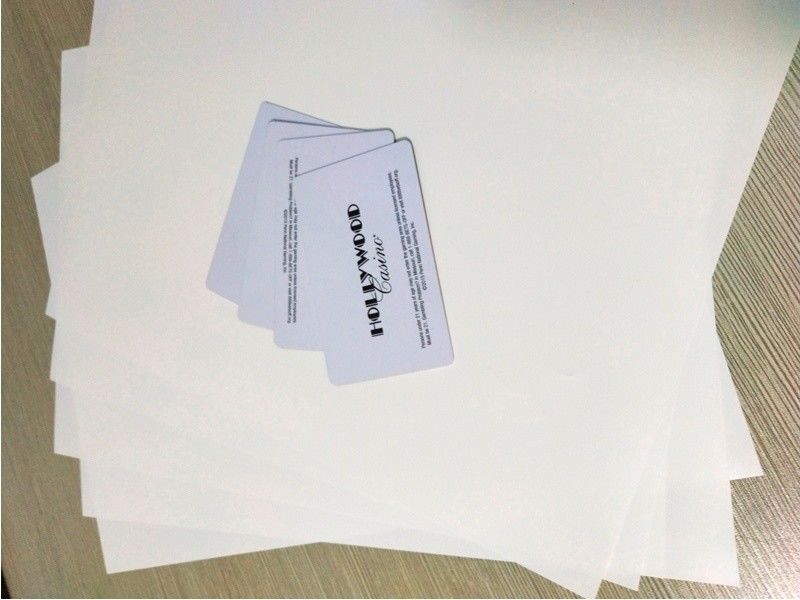 Het witte Plastic PETG-Blad van de Kaartkern voor het Lichaamsproductie van PETG Smart Card
