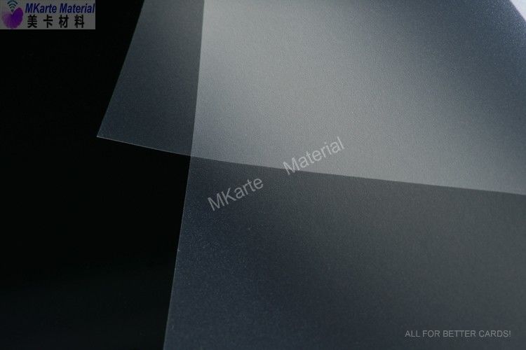 0.08mm A3 Groottepvc Met een laag bedekte Bekleding voor pvc-het Materiaal van het Kaartlichaam