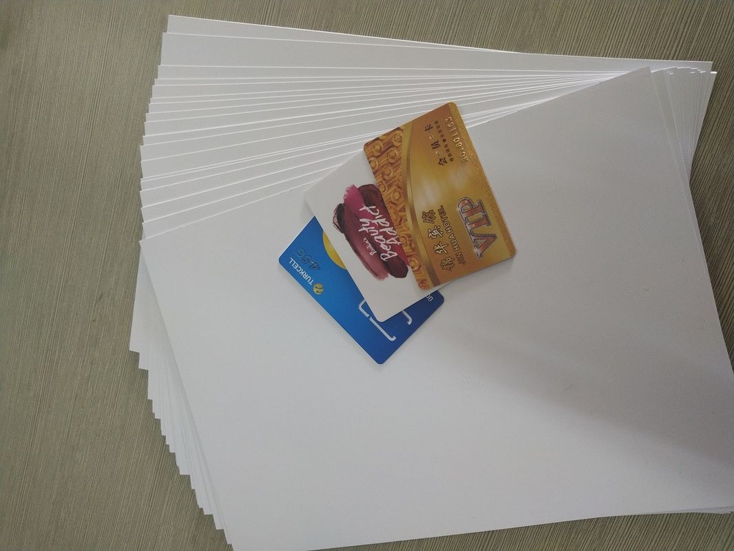 A3 van de Drukpvc van Grootteinkjet van het Blad Witte Smart Card de Productiematerialen